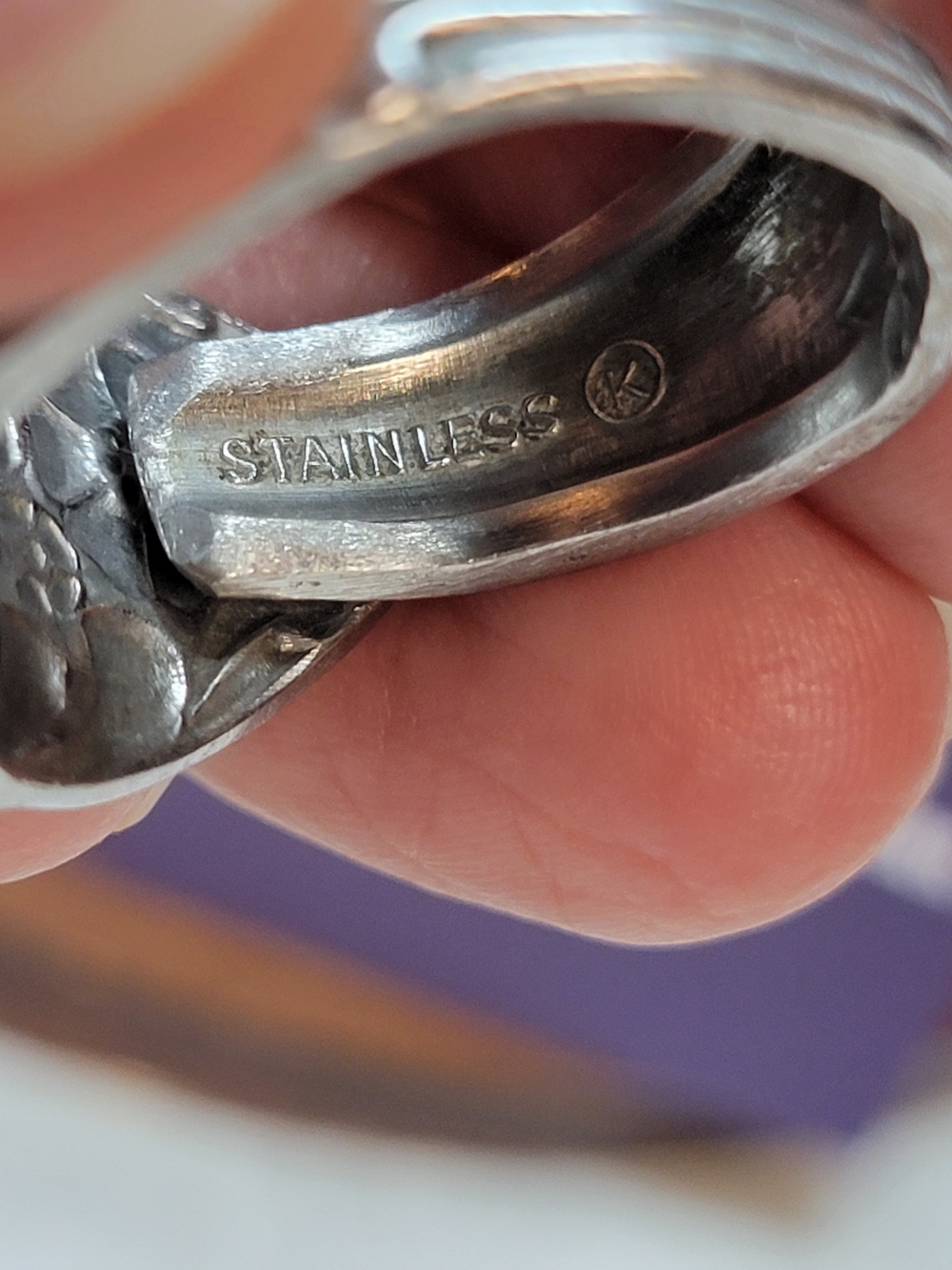 Spoon Ring Size 10 - Picture 5 of 5